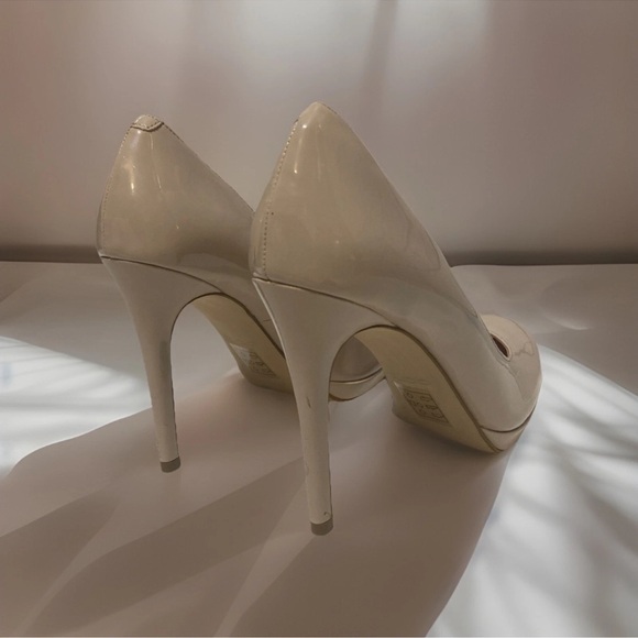 Aldo Nude Pumps Heels Stiletto Shoes Women’s Size 6.5 Dress Shoes - Picture 2 of 13